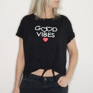 FRENCH PASTRY | Black tie front graphic tee